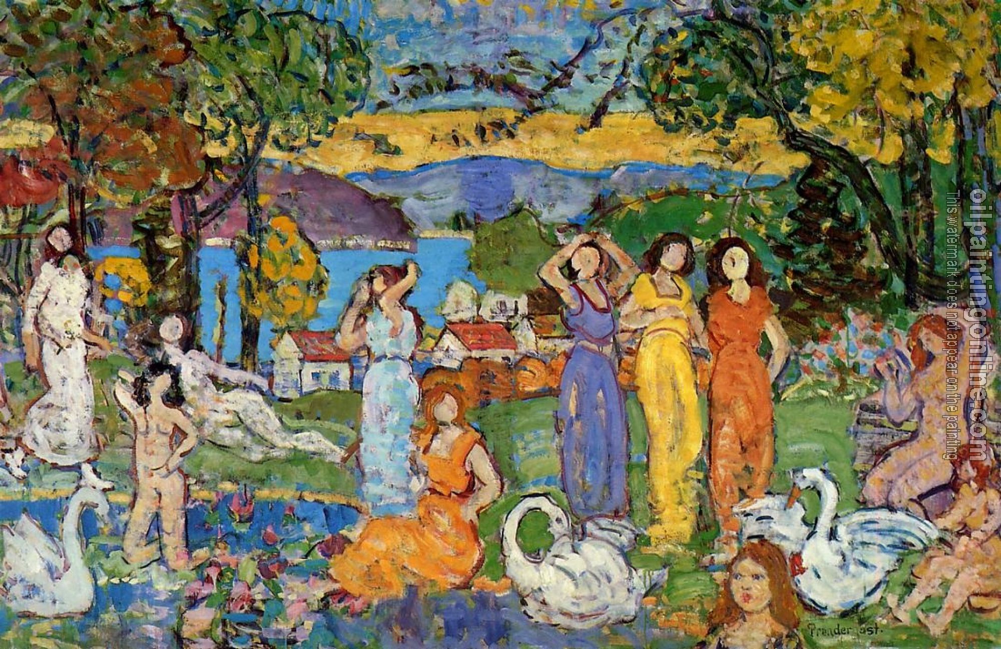 Prendergast, Maurice Brazil - Picnic